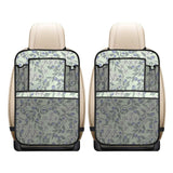 hand drawn blueberry pattern Car Seat Back Organizer