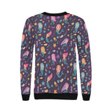 beautiful mermaid Fish jellyfish algae other marin Women's Crew Neck Sweatshirt