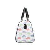 Hippopotamus Pattern Print Design 03 Travel Bag