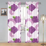 Cute Grape pattern Gauze Curtain