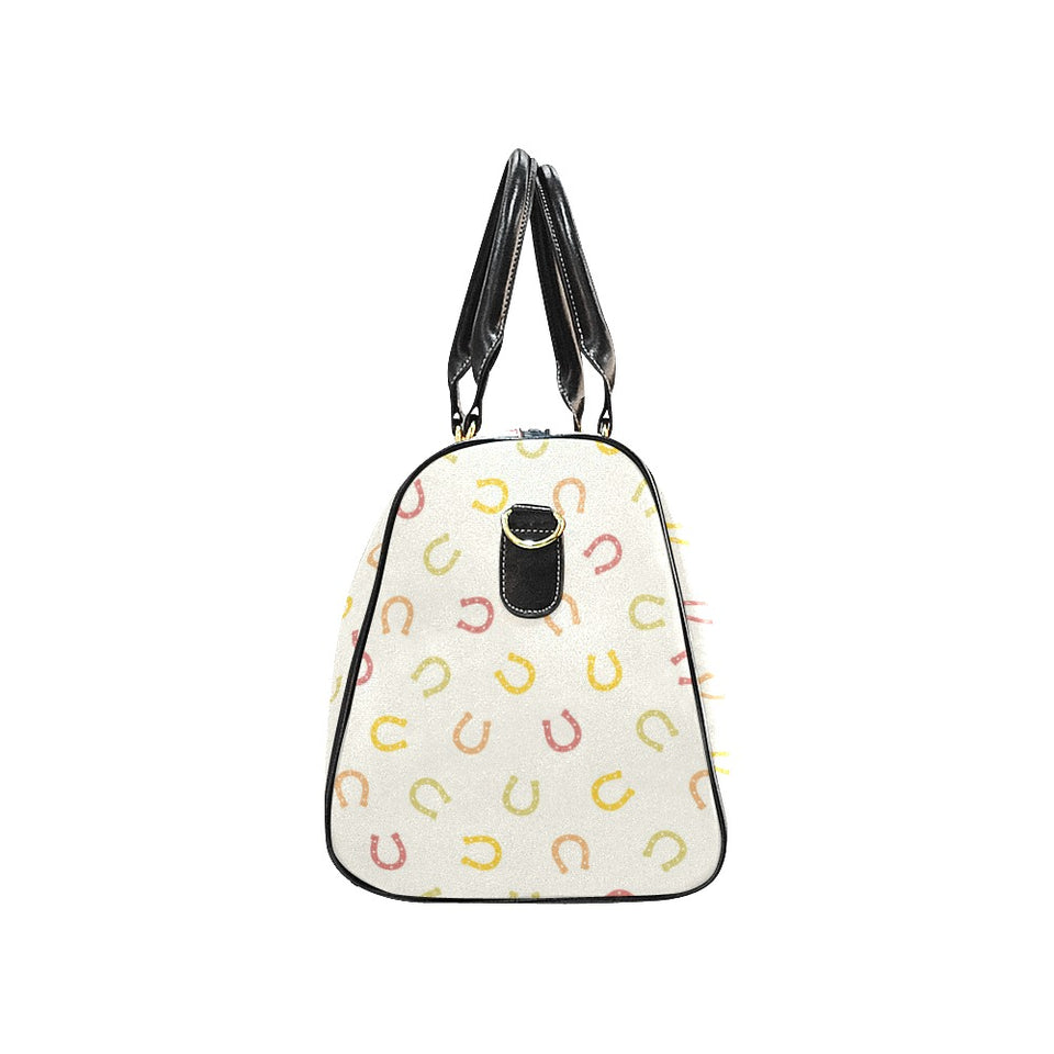 Horseshoes Pattern Print Design 02 Travel Bag
