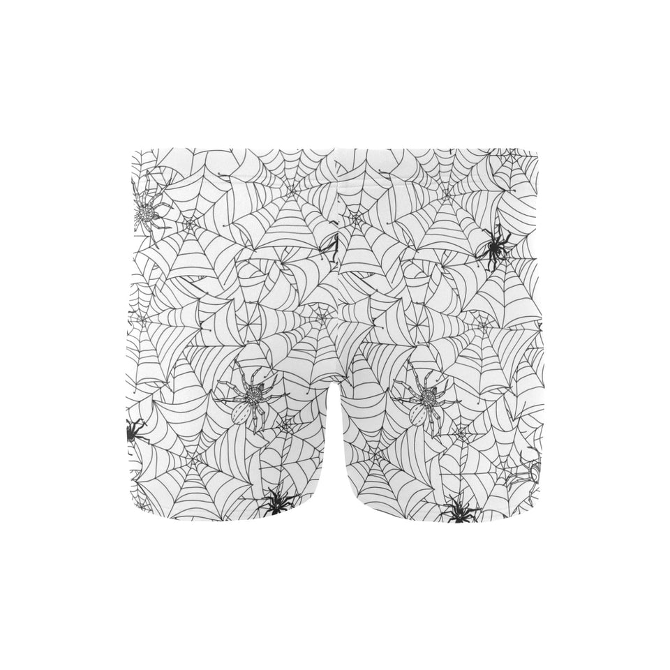 Spider web cobweb pattern Men's Swimming Trunks