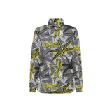 Hand drawn dragonfly pattern Women's Long Sleeve Polo Shirt