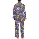 Koi Fish Carp Fish pattern Men's Long Pajama Set