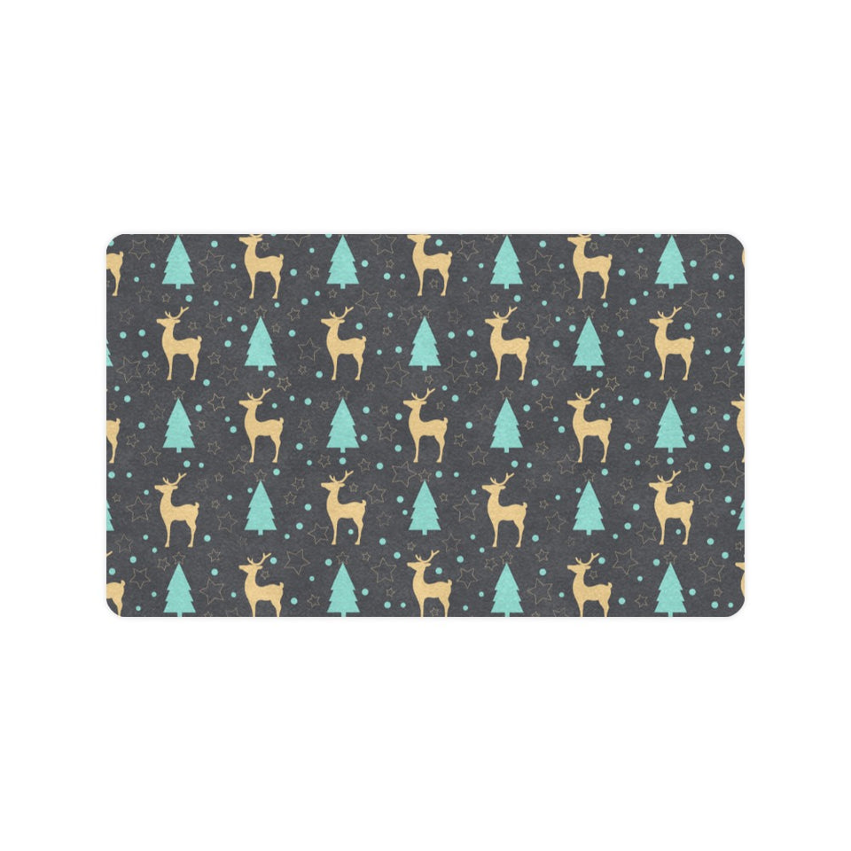 Deers star tree pattern Doormat