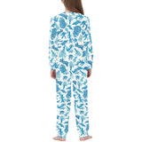 Coral Reef Pattern Print Design 01 Kids' Boys' Girls' All Over Print Pajama Set
