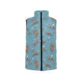 Sea otters pattern Men's Padded Vest