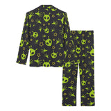 Alien Pattern Print Design 02 Women's Long Pajama Set