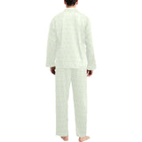 Cucumber pattern background Men's Long Pajama Set
