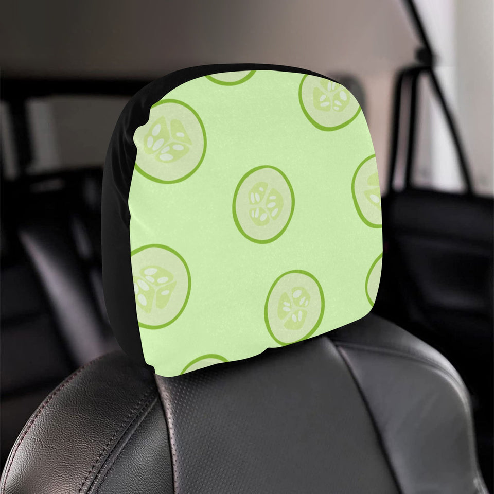 Cucumber pattern Car Headrest Cover