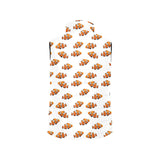 Clown Fish Pattern Print Design 03 Men's Padded Vest