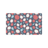 dragon fruits dark blue background Doormat