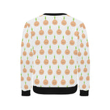 cute onions smiling faces Men's Crew Neck Sweatshirt