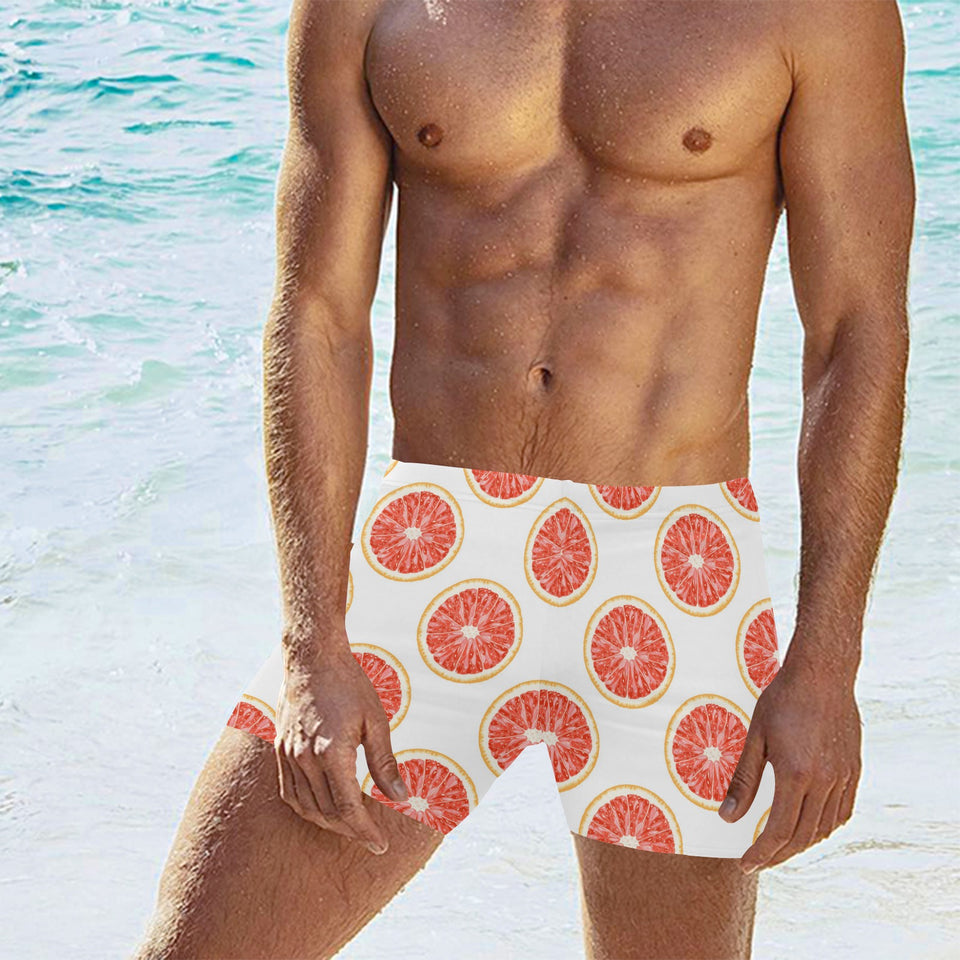 Grapefruit pattern Men's Swimming Trunks