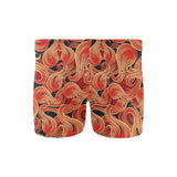 Fire flame pattern Men's Swimming Trunks