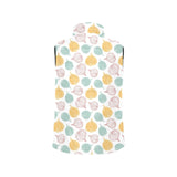 colorful onions white background Men's Padded Vest