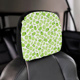 Lime design pattern Car Headrest Cover