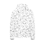 Potato Chips Pattern Print Design 04 Kids' Boys' Girls' Padded Hooded Jacket