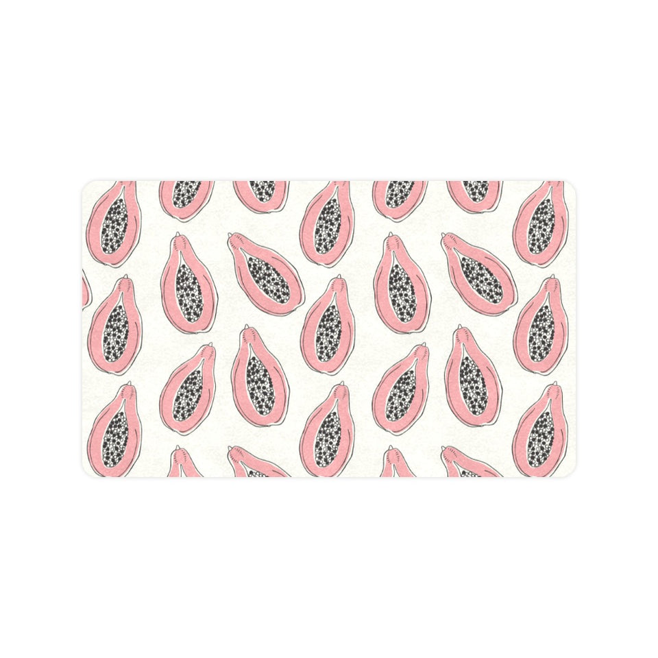 papaya pattern Doormat