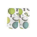 Hot Air Balloon Bird Cloud Pattern Men's Swimming Trunks