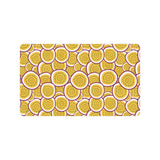 Passion fruits slice pattern Doormat