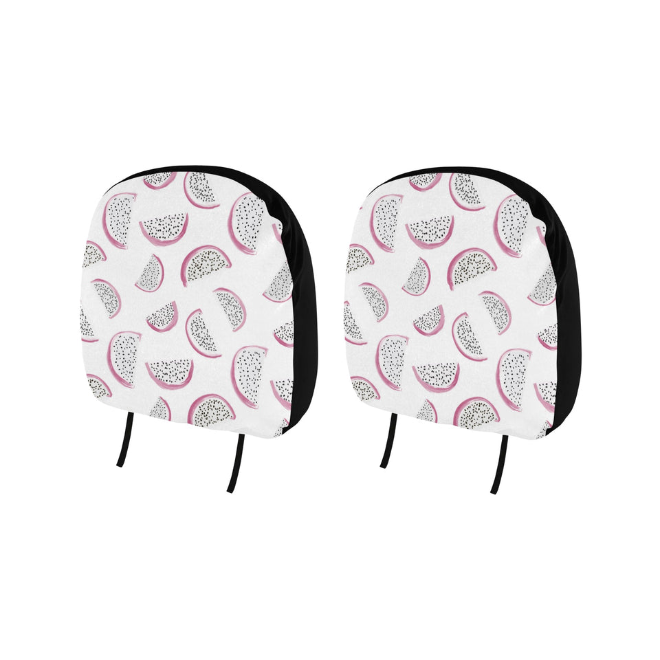 dragon fruit pattern Car Headrest Cover