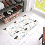Polar bears star poka dot pattern Doormat