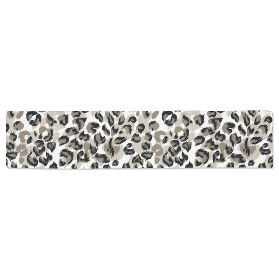 Leopard skin print pattern Table Runner