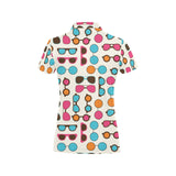 Sun Glasses Pattern Print Design 03 Women's All Over Print Polo Shirt