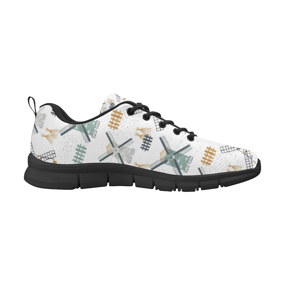 windmill pattern Women's Sneaker Shoes