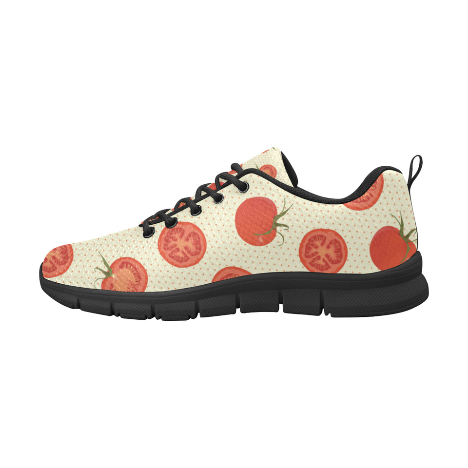 Tomato dot background Women's Sneaker Shoes