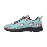 Cute penguin christmas  design pattern Women's Sneaker Shoes