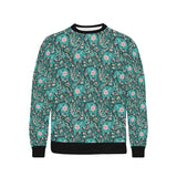 Elephants jungle pattern Men's Crew Neck Sweatshirt