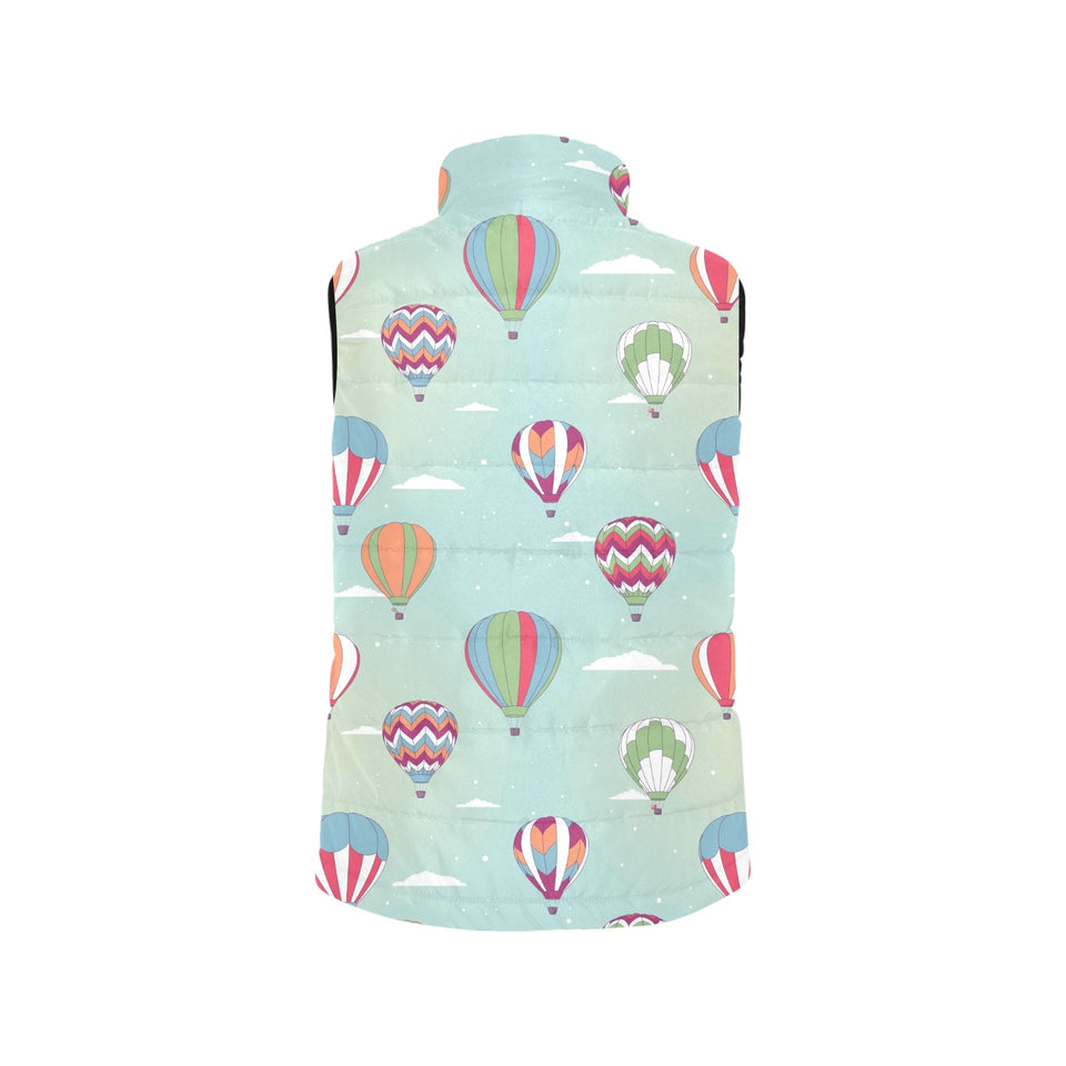 Hot Air Balloon design Pattern Men's Padded Vest