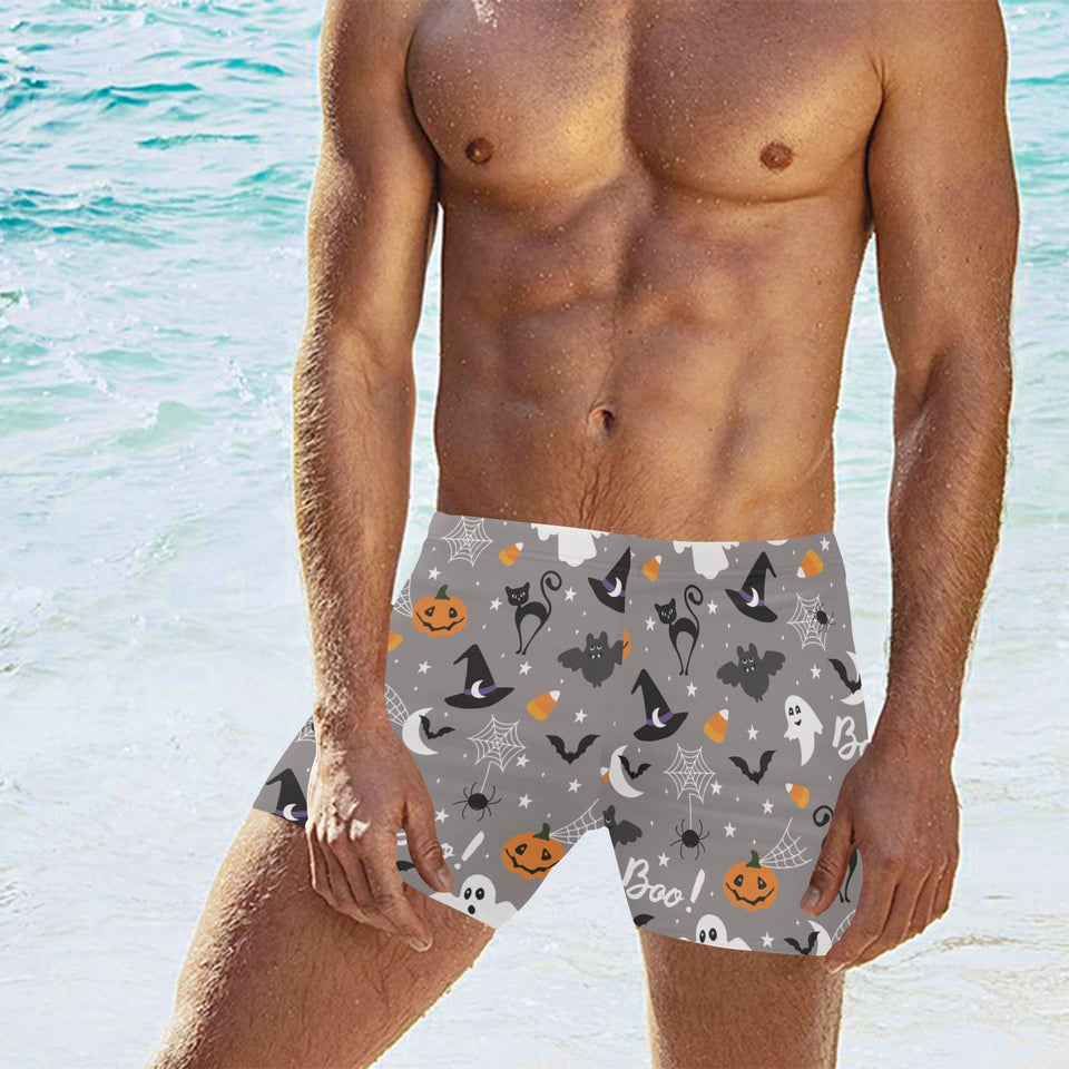 Halloween design pattern Men's Swimming Trunks