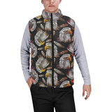 Eagle Pattern Print Design 05 Men's Padded Vest