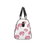 Pink lotus waterlily pattern Travel Bag