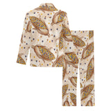 Corn Pattern Print Design 03 Men's Long Pajama Set
