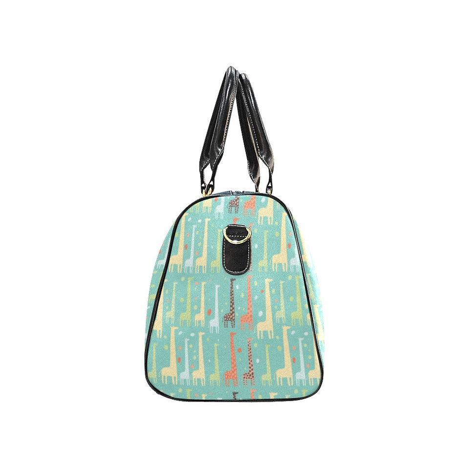 Giraffe Pattern Print Design 01 Travel Bag