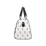 Greyhound Pattern Print Design 05 Travel Bag