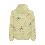 Camera Pattern Print Design 01 Men's Padded Hooded Jacket