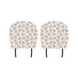Hand drawn pizza pattern Car Headrest Cover