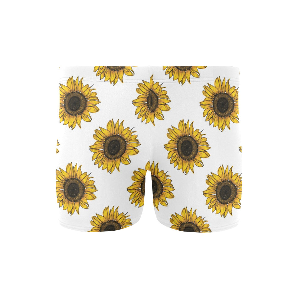 sunflowers design pattern Men's Swimming Trunks