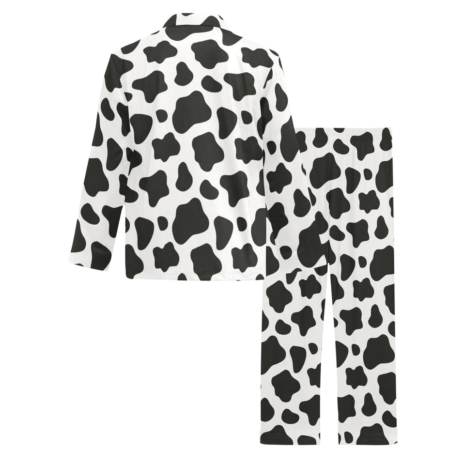 Cow skin pattern Men's Long Pajama Set