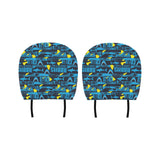 Shark dangerous Car Headrest Cover