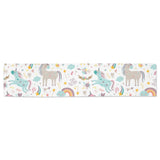 Colorful unicorn pattern Table Runner