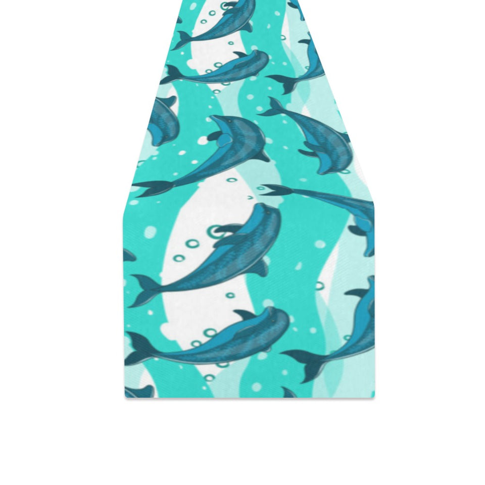 Dolphin sea pattern Table Runner