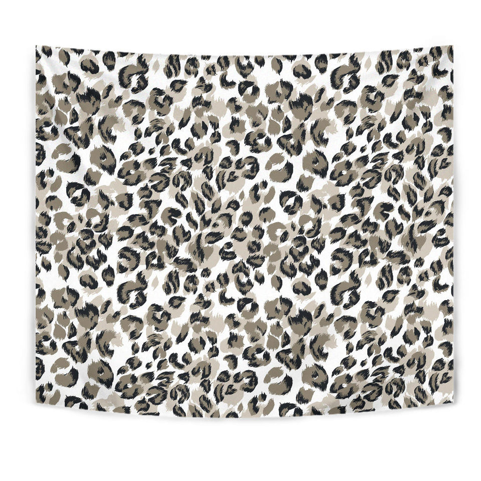 Leopard Skin Print Pattern Wall Tapestry