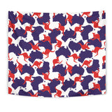 Kangaroo Australian Pattern Wall Tapestry