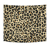 Leopard Print Design Pattern Wall Tapestry